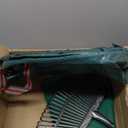 3-Piece Leaf Rake Kit  Adjustable Heavy-Duty Yard Rake with 25 Tines (3673"), 32-Gal Tear-Resistant Bag & Leather Gloves  Fall Cleanup Set for Lawn, Shrubs & Gardens