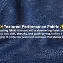 Kanu Surf Girls Hurricane Beach Sport UPF 50 One Piece Swimsuit (8, Sparkle Solid Navy)