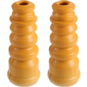 X AUTOHAUX 2pcs 5.7 Inch Rear Suspension Bump Stop Strut Bumper Bump Stop for Volkswagen Jetta 2002-2005 1J0512131 Rubber Orange