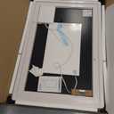 LOAAO 48X32 LED Bathroom Mirror with Lights, Anti-Fog, Dimmable, Backlit + Front Lit, Lighted Bathroom Vanity Mirror for Wall, Memory Function, Tempered Glass (Safe to Use)