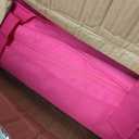 American Mahjong Tile Set,166 White Tiles Mahjong Set,4 Colors Mahjong Racks,Travel Mahjong Set with Pink Carrying Bag