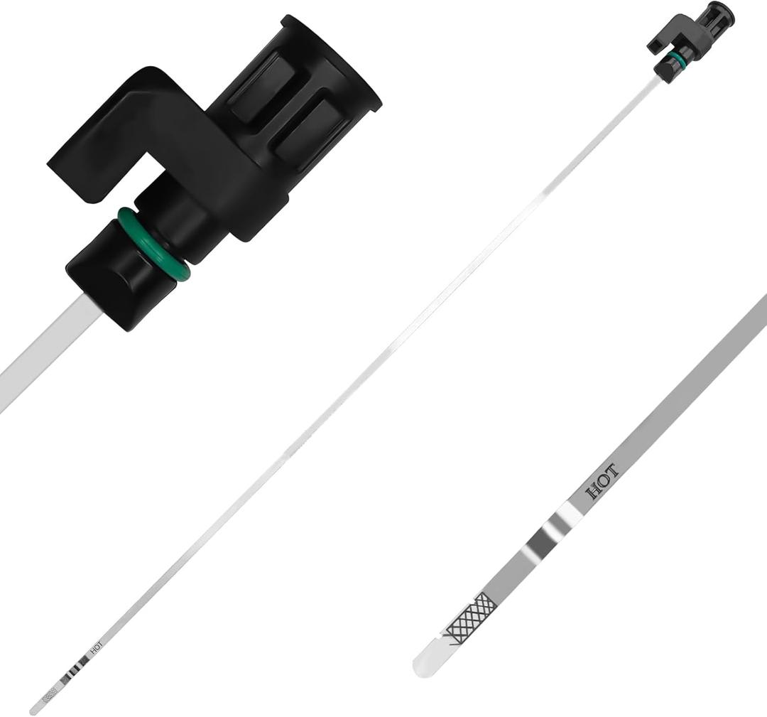 Transmission Dipstick for Nissan 2.5L CVT Transmission Dip Stick Oil Level Indicator Dipstick Replacement for Nissan Altima Rogue Transmission Fluid Oil Gauge Extended CVT Life 31086-JA00A (Black)
