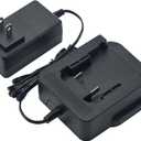 18V/2A Replace Charger for Milwaukee M18 18V Battery,for 48-11-1820 48-11-1830 48-11-1835 48-11-1837 48-11-1840 48-11-1850 48-11-1860 48-11-1880 48-11-1890 48-11-1815 48-11-1828Black