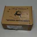 K-MLICE Stocking Holders for Mantle Silver Stocking Holder Stocking Hangers for Mantle Set of 6 Hooks Fireplace Christmas Stocking Holder Weighted Non-Slip Christmas Dcor