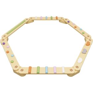 BanaSuper Wooden Balance Beam for Kids Toddlers Gymnastics Beam Children Balance Board Montessori Toddler Toys Gymnastics Obstacle Course Montessori Furniture Toddler Gift