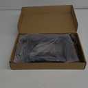 Step Stool, Height-Adjustable Wooden Step Ladder Metal Foot Stool, Small Kitchen Stool Helper for Toddler Adults Elderly, One-Step Chair for Home Bedside Bathroom Sink Potty-Black