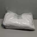 HolidayIdeas White Spandex Table Covers 6 Foot, Fitted Stretch Table Skirts 30x72 Inch, Wrinkle-Free Floor Length Polyester Tablecloths for Weddings Parties Banquets Events,4 Pack