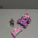 Motivekit Unicorn Remote Control Car Toys for Girl - 360° Rotating Pink RC Stunt Cars 4WD Remote Cars for Kids, 2.4GHz Toy Car with LED Lights, Birthday Gift for 3 4 5 6 7 8 9 Year Old Girl