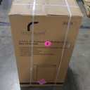 roomwell E-Star 3.3 Cu Ft Mini Fridge without Freezer - AUTO DEFROST, Reversible Single Door, Glass Shelf Refrigerator - A Space-Saving Marvel for Your Bedroom, Dorm, and Office