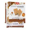 Power Crunch Protein Wafer Bars, High Protein Snacks with Delicious Taste, Peanut Butter Honey, 1.4 Ounce (12 Count), Best By: 09/04/2025
