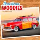 American Woodies 2026 12 X 24 Inch (Hanging) Monthly Square Wall Calendar Plastic-Free