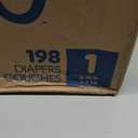 Pampers Pure Baby Diapers, Size 1 (8-14 lbs), 198, Up to 100% Leakproof, Premium Hypoallergenic Soft Diapers