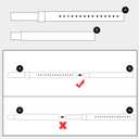 Vailge Room Divider Tension Rods, Premium Curtain Tension Rods,83-122 Inch,No Drilling, Adjustable Large Window Stall Tension Pole-Black