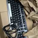 AUSDOM K98pro Wireless Silent Creamy Keyboard, Tri-Mode BT/2.4G/USB-C Computer Keyboard with Number Pad, RGB Backlit Media Knob Keyboard