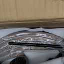 Farmhouse Rustic Chandelier Light Fixture, 4-Light Round Hanging Pendant Lighting for Dining Room Entryway Kitchen Island Foyer Breakfast Area, Black Wood and Black Metal Finish