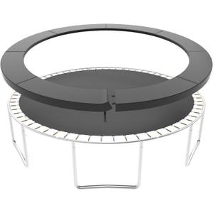 Trampoline Pad Replacement, 10/12/14/15/16FT Trampoline Spring Cover, No-Hole for Pole Waterproof Trampoline Safety Pad, Trampoline Replacement Parts & Accessories
