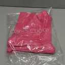Basic Solid Stretchy Cotton High Waist A-line Flared Casual Skater Mini Skirt (French Rose) Small