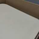 Extra Large Cat Litter Box for Big Cats - High Sides & Low Enter Design, 23.43x16.73x8.46 Inches Spacious Anti-Spill Pet ToiletBeige