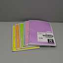 Mead Spiral Notebook, 6 Pack, 1 Subject, College Ruled Paper, 7-1/2" x 10-1/2", 70 Sheets per Notebook, Assorted Pastel Colors (830049)