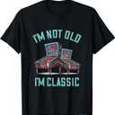 Pinball I'm Not Old Pinball Player Flipping Machine T-Shirt, Size Large