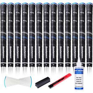 Wrap Golf Grips 13 Pack with Golf Grip Kit ,Golf Club Grips Outstanding Tackiness and Advanced Surface Texture Enhances Control