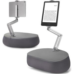 InnoGear Tablet Pillow Stand for Lap, 360 Adjustable Hands-Free Holder Mount for Bed Sofa Reading Compatible with 6" - 13" iPad Kindle iPhone E-Reader