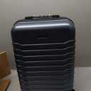 LIGHT FLIGHT Expandable 20" Carry On Luggage 22x14x9, TSA Lock, Blue