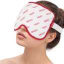 Sinus Mask Moist Heat Weighted Eye Mask for Sleep, Sinus Pressure Relief, Headaches Sinus Infection, Warm Face Compress, Washable