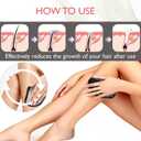 5 x Crystal Hair Eraser for Women Men, Magic Hair Remover - Painless Exfoliation Tool for Arms, Legs, Back - Fast & Easy, Reusable & Washable, Portable Hair Eraser