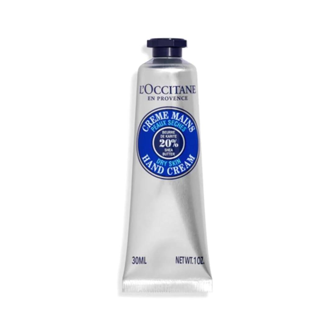 L'OCCITANE 20% Organic Shea Butter Hand Cream, Nourishes & Protects Dry Hands, Fast-Absorbing, Non-Greasy, Leaves Skin Moisturized & Soft, Vegan (1 Ounce (Pack of 1))