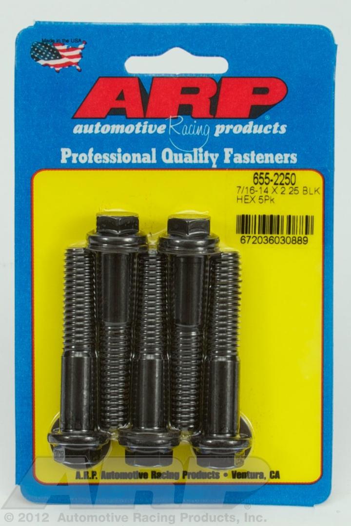 ARP 7/16-14 x 2.250 6pt Bolt Kit (5pk)
