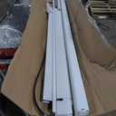 paramondo Retractable Screen Door, White, Size 36" W x 96" H