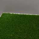 Grass Pad with Tray for Dogs Litter Box Porch Potty for Puppy Pee Training Indoor Fake Grass Pee Pad Artificial Grass with Pee Pad Holder