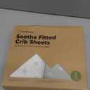 KeaBabies 2-Pack Organic Crib Sheets for Boys, Girls - 52x28 Fitted Crib Mattress Sheet Neutral, Breathable Jersey Cotton Cover for Baby Bed, Toddler Mattress, Soft & Cute Prints (Herb)