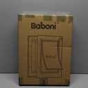 Baboni 3-Flaps Pet Door for Interior and Exterior Doors, Steel Frame and Telescoping Tunnel, Strong and Durable Dog Door (Pets Up to 40 Lb) -Medium