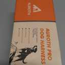 AUROTH Dog Harness and Leash Set, Soft Padded Service Dog Vest with 5.25FT Dog Leash, No Choke, Easy On Pet Vest, Adjustable Reflective No Pull Pet Vest Medium Sized Dog, Easy Walking and Training