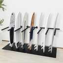 Surfboard Rack Wall Mount 6 Arms/8 Arms, Surfboard Rack for Wall with Rubber Mat, Vertical Paddle Board Storage Holds 6 Boards/8 Boards Storage Mount System at Home and Garage