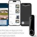 Arlo Video Doorbell 2K (2nd Gen, Latest Release), Wireless or Wired Option, 2-Way Audio, Night Vision, Head to Toe Video View, Package Detection, Person & Vehicle Recognition, 1-Month Secure Plan