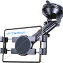 Tablet Holder for Car iPad Holder for Car【Windshield+Dash】Suction Cup ipad Mount for Truck Stand【360° 】Tablet Car Mount soporte de telefono para carro for All 4.7"12.9" Apple iPad Samsung Galaxy Tab