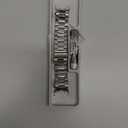 Yeahxing No-Gap Metal-Band for Google-Pixel Watch-2 - Stainless Steel Band for Google Pixel Watch 4/3/2/1 41mm 2025, Adjustable Wristband for Men Women (Silver) Size: for Pixel Watch 4/3/2/1 41mm