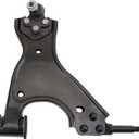 TRQ Front Left Lower Control Arm with Ball Joint Steel Compatible with 2008-2017 Buick Enclave 2009-2017 Chevrolet Traverse 2007-2016 GMC Acadia 2017 Acadia Limited 2007-2010 Saturn Outlook