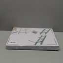 Ladder Stabilizer,Heavy Duty Aluminum Extended Ladder Accessory for Roof Gutter Guard Cleaning Tools,Ladder Stand-Off Wing Span/Wall Ladder Hooks with Non-Slip Rubber Bottom Pad (Patent) (Silver Gray-Aluminum)