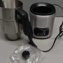 14-in-1 Electric Milk Frother and Steamer with Dual Detachable Cups (21oz & 13.5oz), IH Fast Heating Milk Warmer for Lattes/Cappuccinos/Hot Chocolate, Smart Memory, Dishwasher Safe