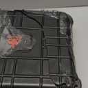 13.6X11.4X6 Inch Hard Case, Portable Weather Waterproof Protective Camera Case with Customizable Foam, Foam Case Fit Use of Drones, Camera, Equipments, Black,upgraded