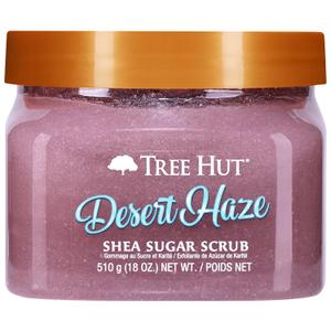 Tree Hut Desert Haze Shea Sugar Scrub, Exfoliating, Hydrating & Moisturizing Body Scrub with Shea Butter & Nourishing Essential Oils, Smooth & Soften Skin, 18 oz