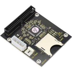GINTOOYUN SD SDHC SDXC MMC to 3.5" 40Pin Male IDE Adapter Card SD Memory Card to IDE Hard Disk Drive Adapter