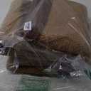 Washable Area Rug 5x7 Large Jute Like Rug for Living Room, Soft Non Slip Rugs Carpet for Dining Room Bedroom Cotton Boho Woven Braided Rugs Home Office Decor, Brown