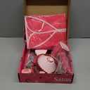 23 Pcs Hair Salon Girls Toys Kids Pretend Play Toys Toddler Dress Up Beauty Salon Set Stylist Kit with Hairdryer Flat Apron Scissors Curling Accessories Girl Gifts (with Storage Bag) (Pink)