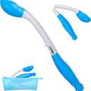 Foldable Long Reach Comfort Wiper - Bottom Wiping Aid - Butt Wiper Self Wipe Assist Toilet Aids Wand - Daily Living Bathroom Aid for Limited Mobility