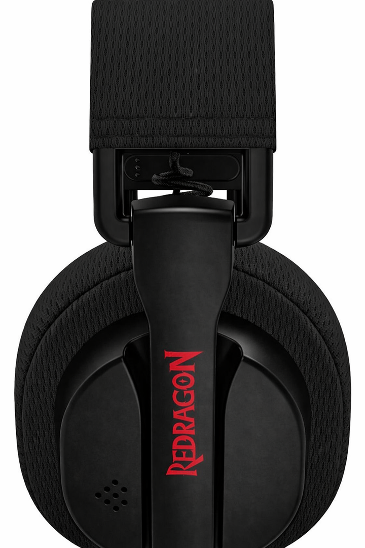 Redragon Wireless Gaming Headset with 7.1 Surround Sound, Tri-Mode connectivity, and a Detachable Mic, Enjoy The Comfort of Memory Foam Ear Pads - Lightweight Frame